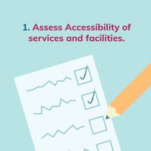 Assess Accessibility of services and facilities